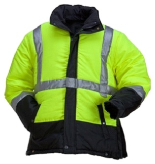 High Visibility Reversible Winter Jacket